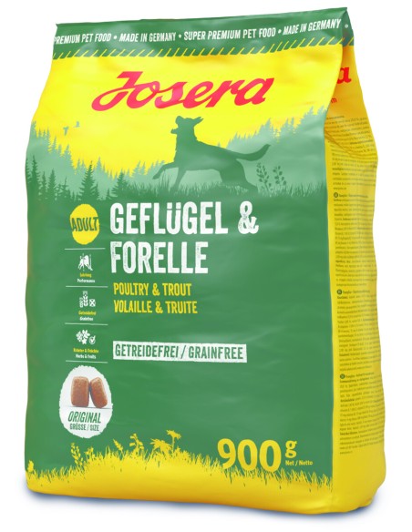 Josera Geflügel+Forelle 900g