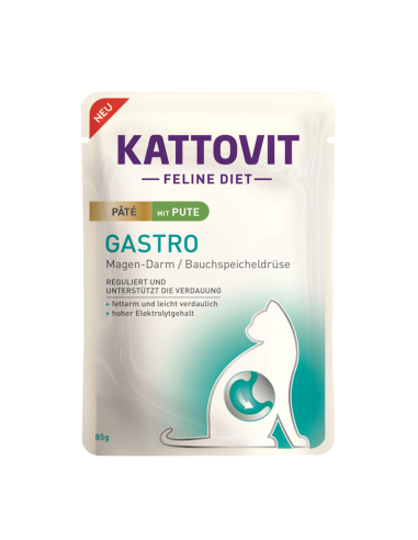 Kattovit Gastro Pat√© mit Pute 85gP