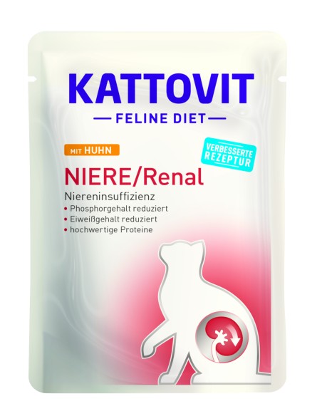 Kattovit Diet Niere/Renal Huhn 85gP
