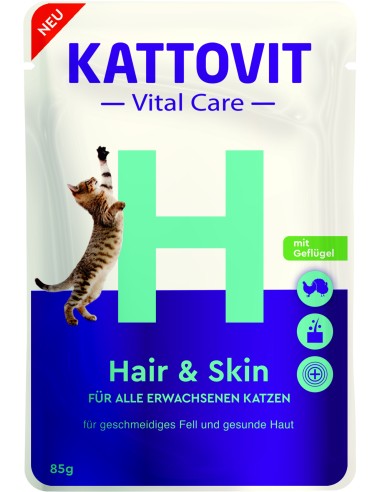 Kattovit Vital Care Hair & Skin 85gP