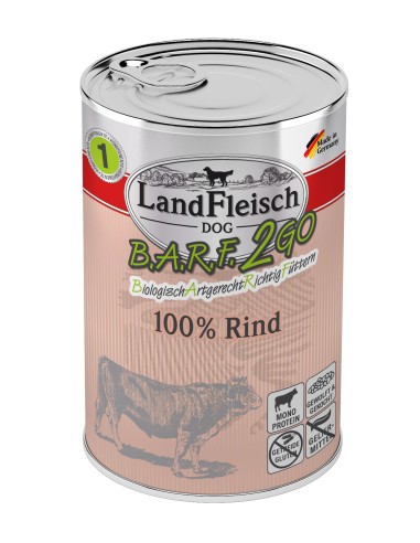 Landfleisch BARF2GO Rind 400g