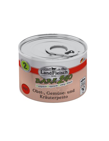 Landfleisch BARF2GO Pesto Rot 200g