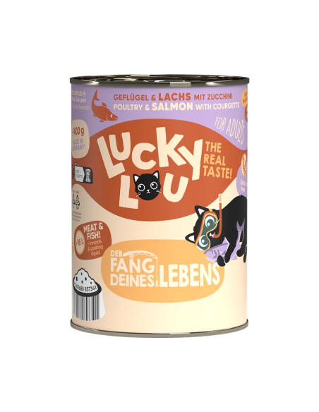 Lucky Lou LS Adult Geflügel+Lachs 400gD