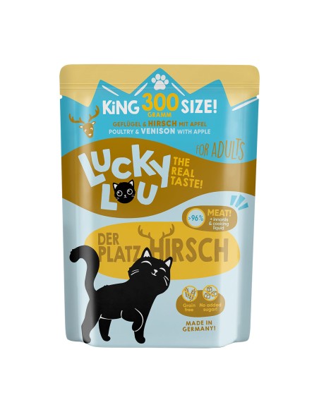 LuckyLou LS Adult Geflügel+ Hirsch 300gP