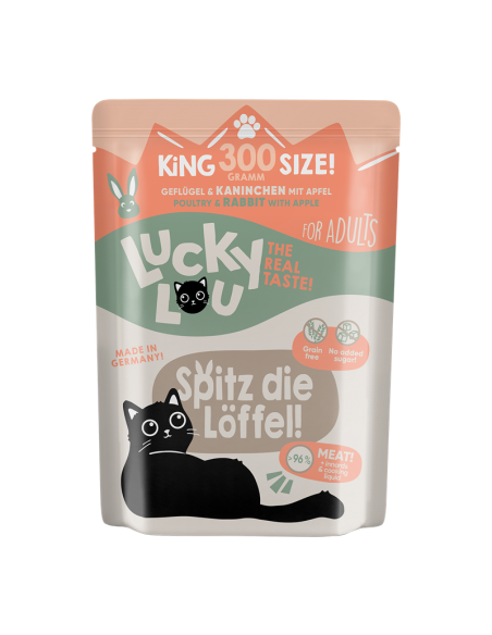 LuckyLou LS Adult Geflügel+Kaninchen 300gP