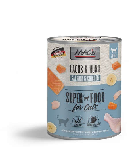 Macs Cat Lachs+Hünchen 800gD
