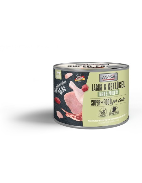 Macs Cat Feinschmecker Lamm und Geflügel 200gD