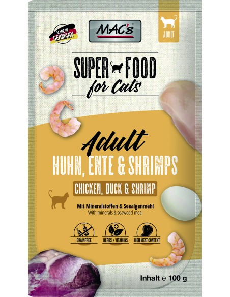 Macs Cat Huhn+Ente+Schri 100gP