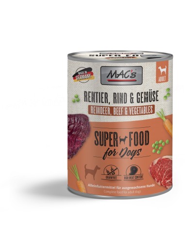 Macs Dog Rentier+Gemüse 800gD