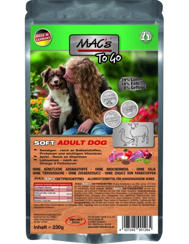 Macs DOG Soft Lamm 230g