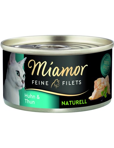 Miamor Feine Filets Natur.Huhn Thunfisch 80gD