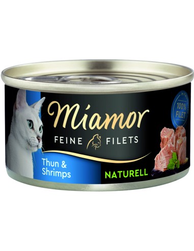 Miamor Filet Nature Thun Shrim 80gD