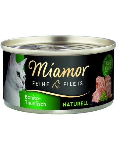 Miamor Filet Nature Bonit-Thunfisch 80gD