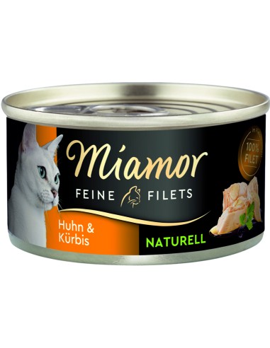 Miamor Filet Nature Huhn-Kürbis80gD