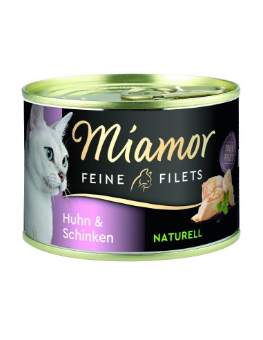 Miamor Feine Filets Natur.Huhn Sch.156gD