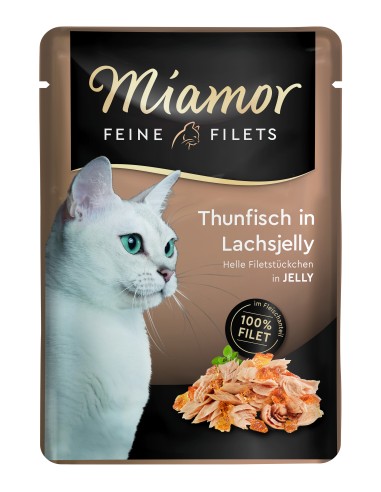 Miamor Feine Filets Thunfisch Lachsjelly100gP