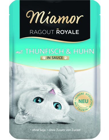Miamor Ragout Royal Sauce Thunfisch-Huhn100gP