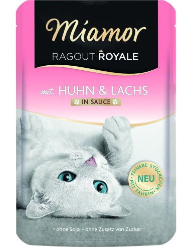 Miamor Ragout Royal Huhn Lachs 100gP