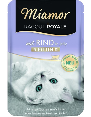 Miamor Ragout Royal Kitten Rind 100gP