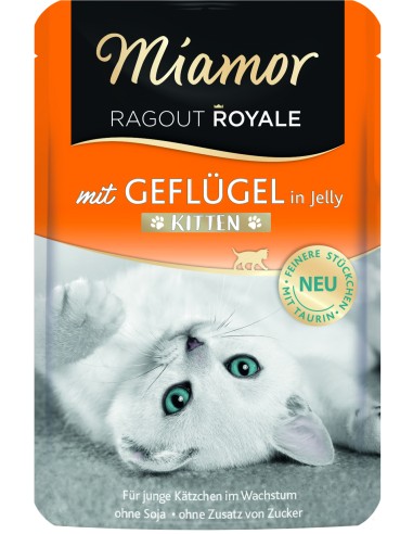 Miamor Ragout Royal Kitten Gefl 100gP