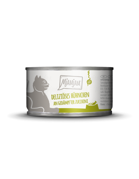 MjAMjAM Katze - Hühnchen+Zuchhini 100gD