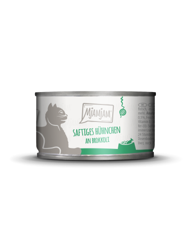 MjAMjAM Katze - Hühnchen+Brokkoli 100gD