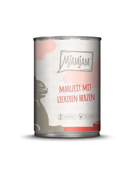 MjAMjAM Katze - Mahlzeit Herzen 400gD
