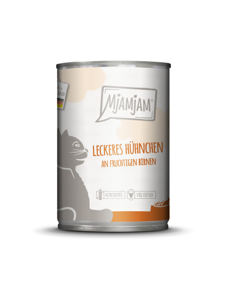 MjAMjAM Katze - Hühnchen+Birnen 400gD