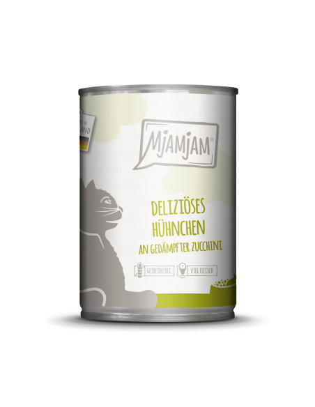 MjAMjAM Katze - Hühnchen+Zuchhini 400gD