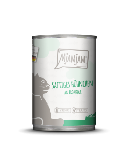 MjAMjAM Katze - Hühnchen+Brokkoli 400gD