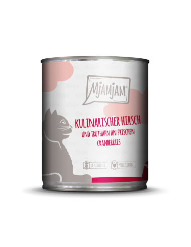 MjAMjAM Katze - Hirsch+Truthahn+Cranberries 800gD