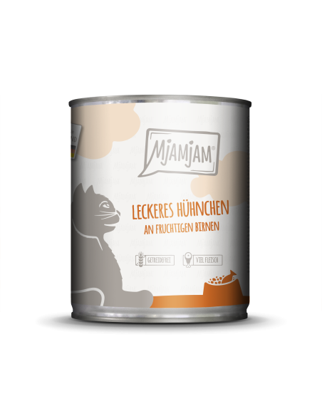 MjAMjAM Katze - Hühnchen+Birnen 800gD