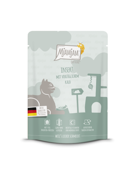 MjAMjAM Katze - Insekt+Kalb 300gP