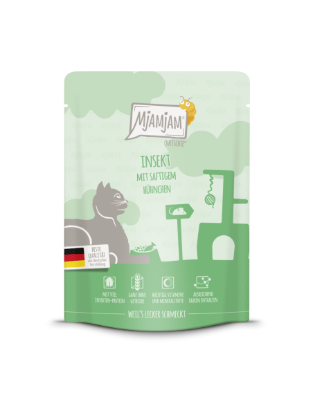 MjAMjAM Katze - Insekt+Huhn 300gP