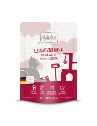 MjAMjAM Katze - Hirsch+Truthahn+Cranberries 300gP