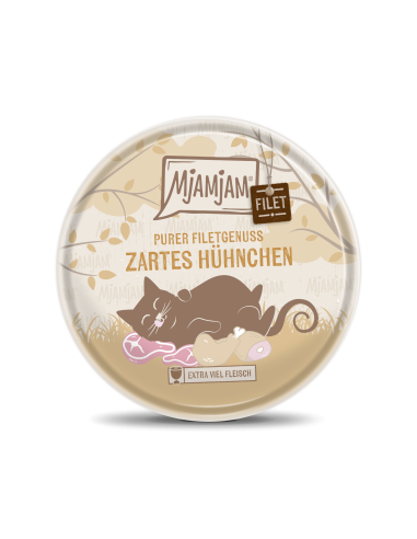 MjAMjAM Katze - Filet Hühnchen 80gD