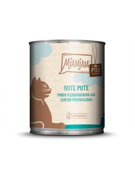 MjAMjAM Katze - Pute pur 800gD