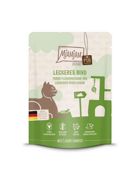 MjAMjAM Katze - Rind pur 300gP