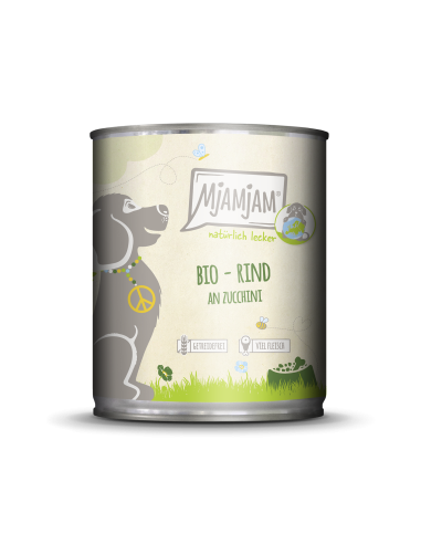 MjAMjAM Hund - BIO Rind an Zucchini 800gD