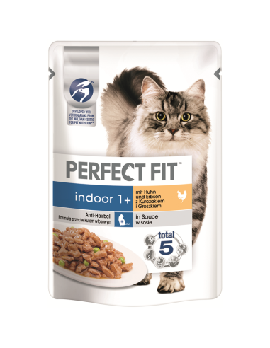 Perfect Fit Cat Indoor Huhn 85gP