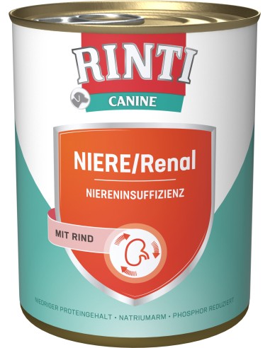 Rinti Canine Niere Rind 800gD