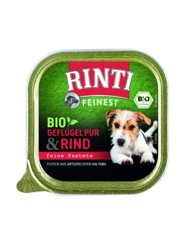 Rinti Fein Bio Geflügel Pur Rind150gS