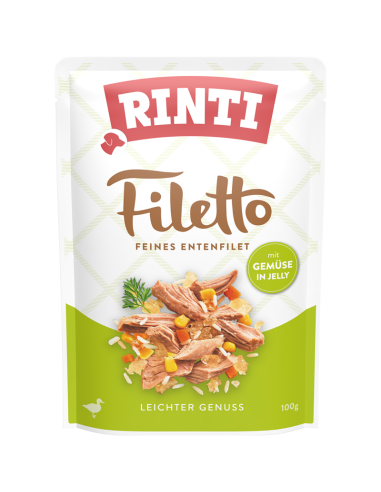 Rinti Filetto Jelly Ente & Gemüse 100gP