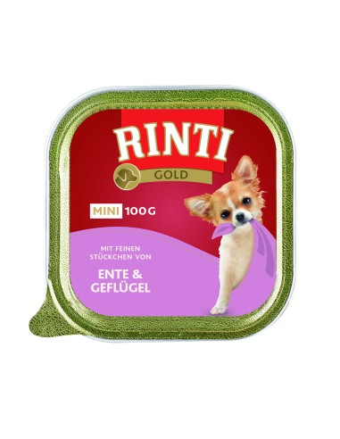 Rinti Gold Mini Ente Geflügel 100gS