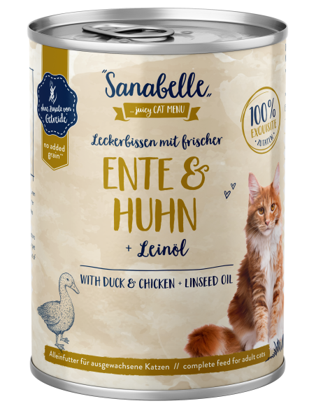 Sanabelle Ente+Huhn 400gD