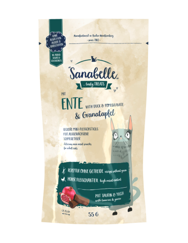 Sanabelle Snack Ente+Granatapf 55g