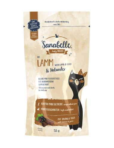 Sanabelle Snack Lamm+Holunder 55g
