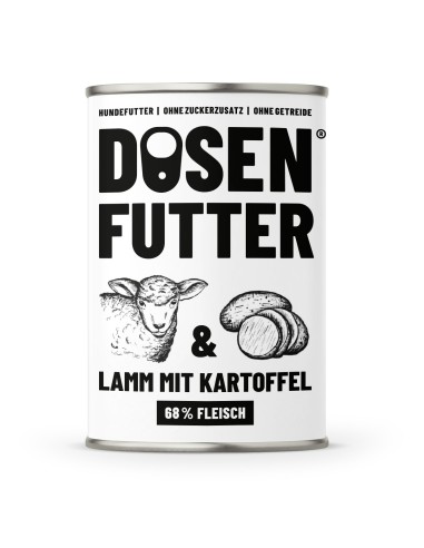 Schnauze & Co Dosenfutter Lamm Kartoffel 400gD