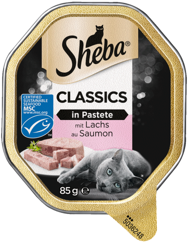 Sheba Classics Lachs 85gS