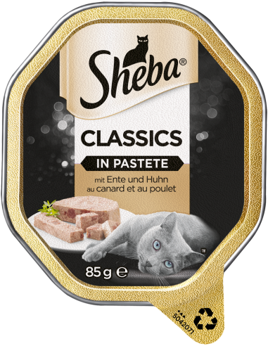 Sheba Classics Ente Huhn 85gS